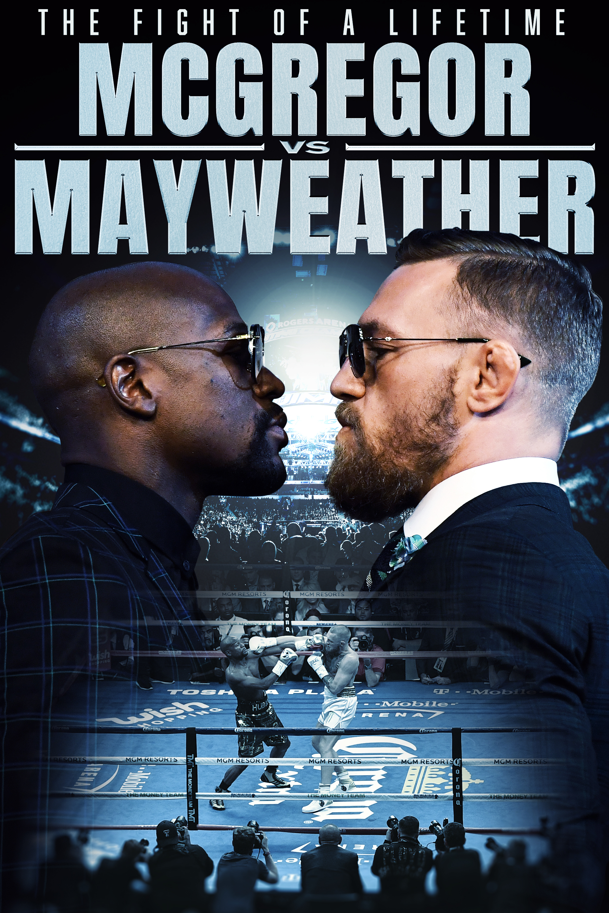 UFC boxing event poster