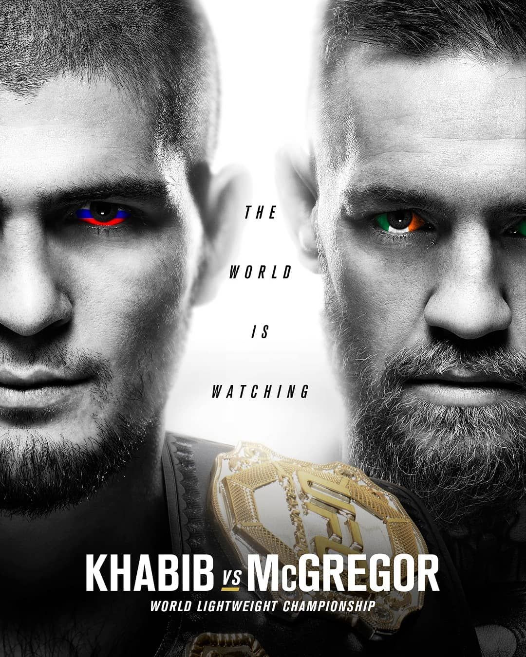 UFC fight night poster