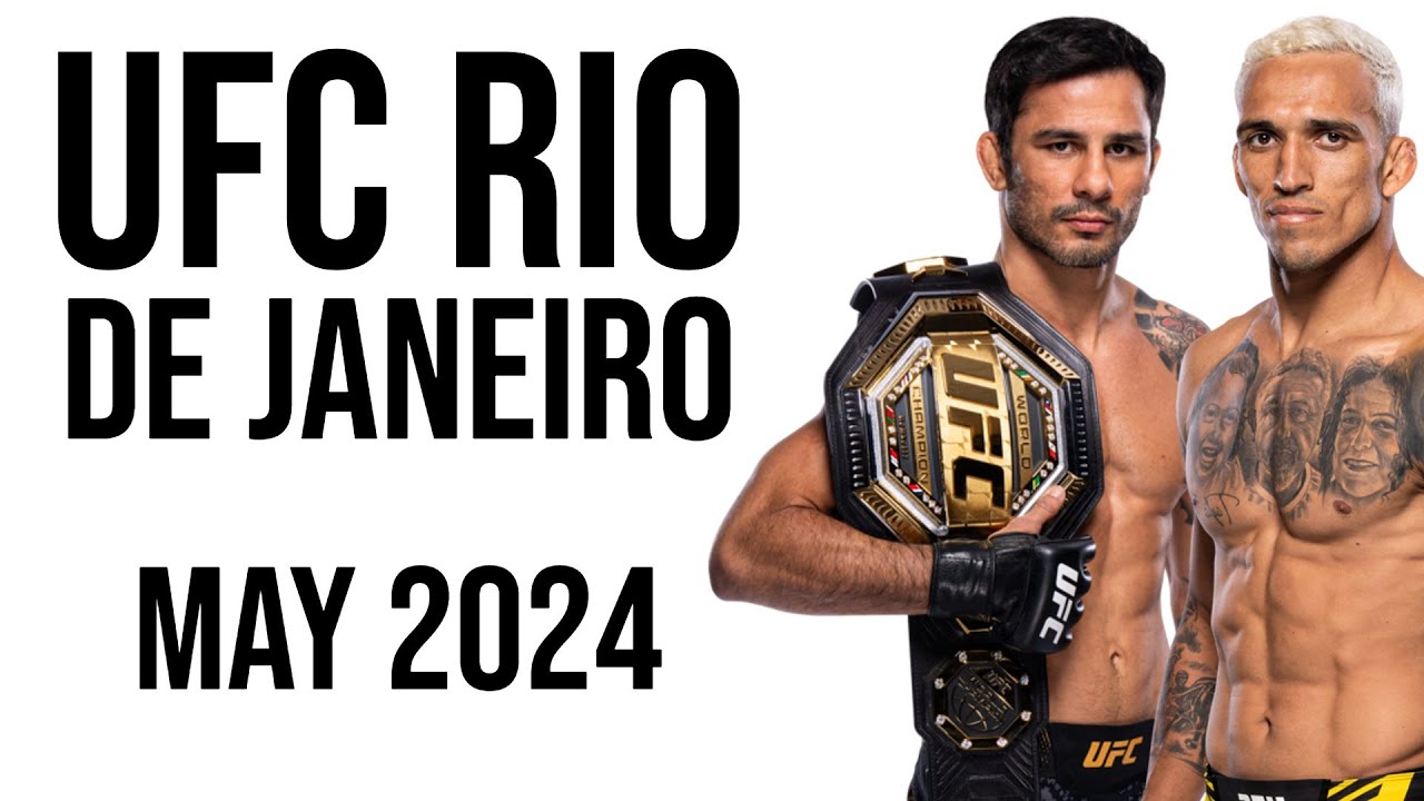 UFC tickets Rio de Janeiro