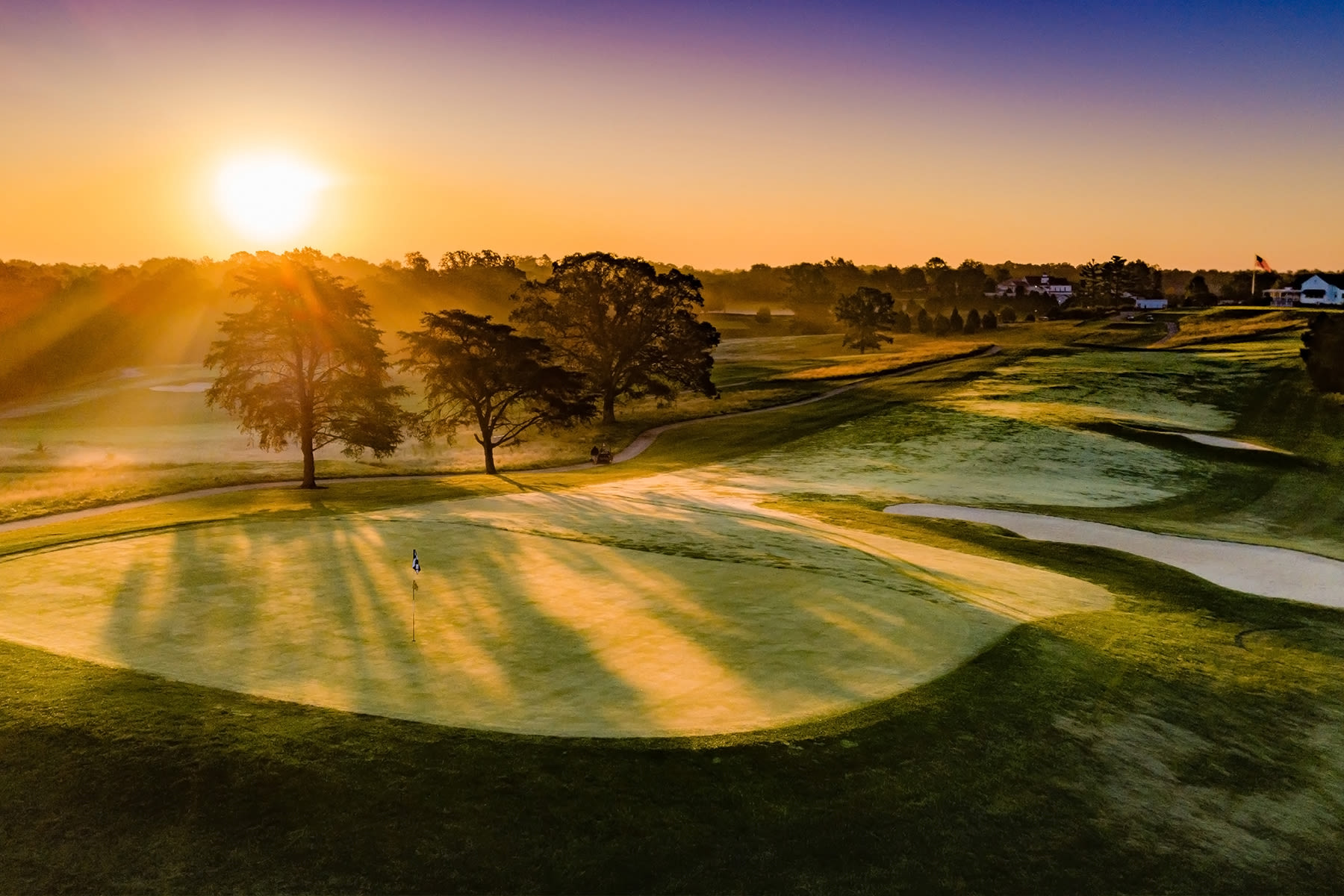 unique golf course angles