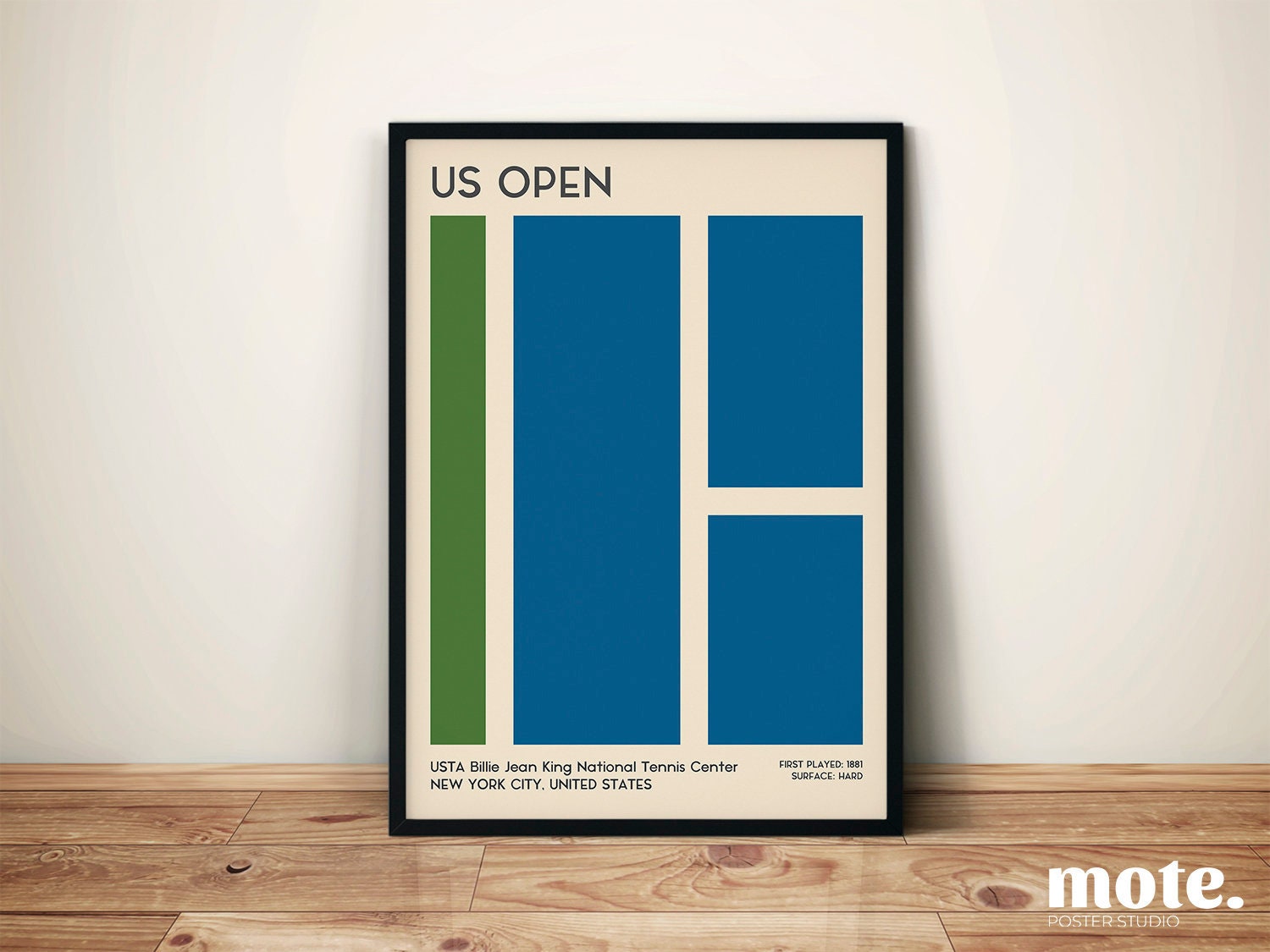 US Open memorabilia.