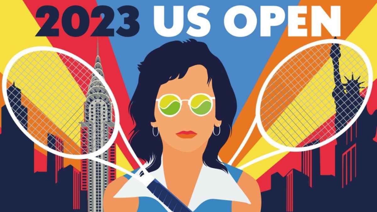 us open tennis 2023 poster 0012