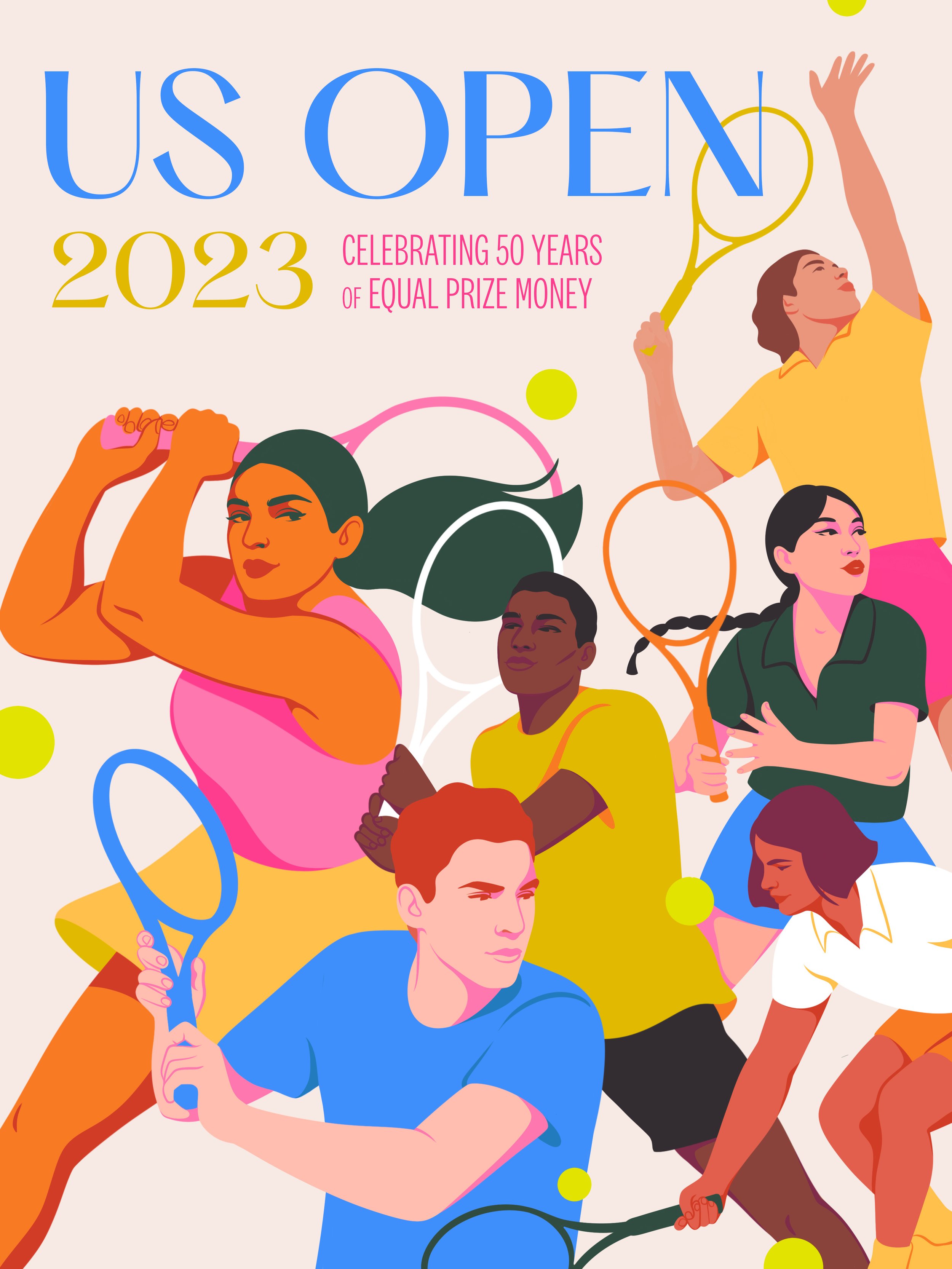 us open tennis 2023 poster 0047