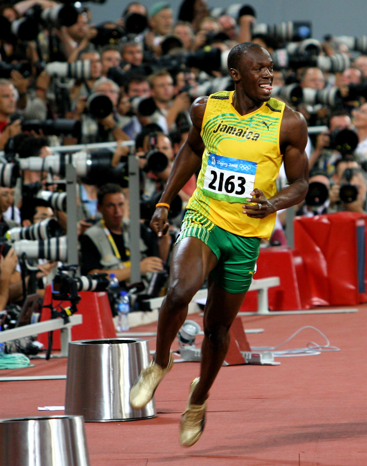 Usain Bolt 2009 Olympic sprint