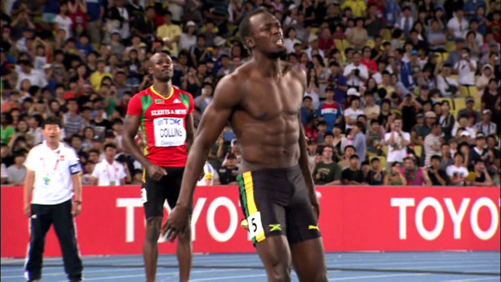 usain bolt disqualified race
