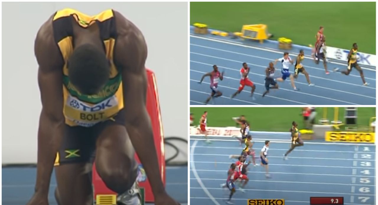 usain bolt false start 0021