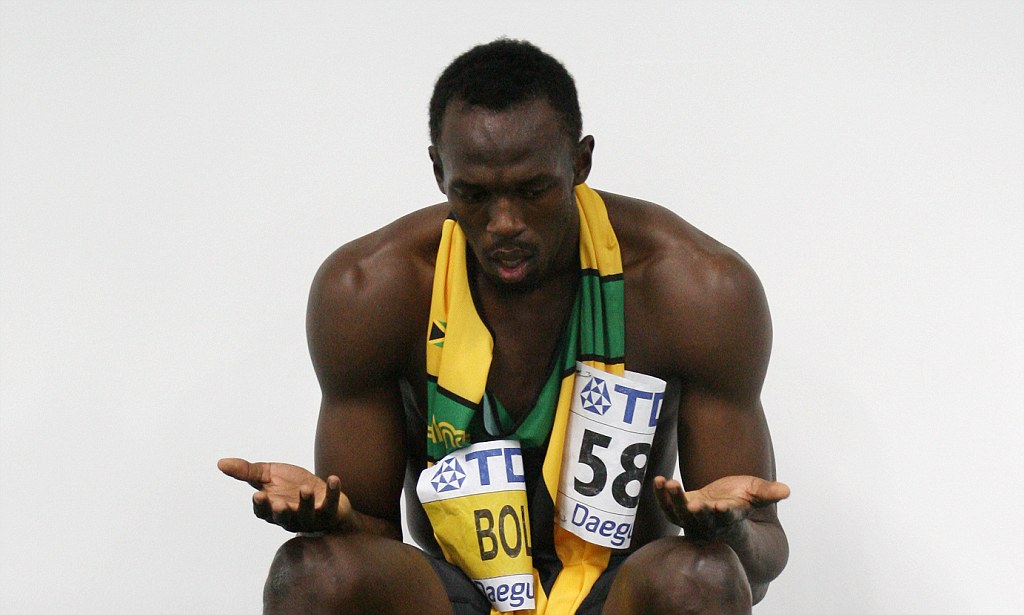 usain bolt false start 0047