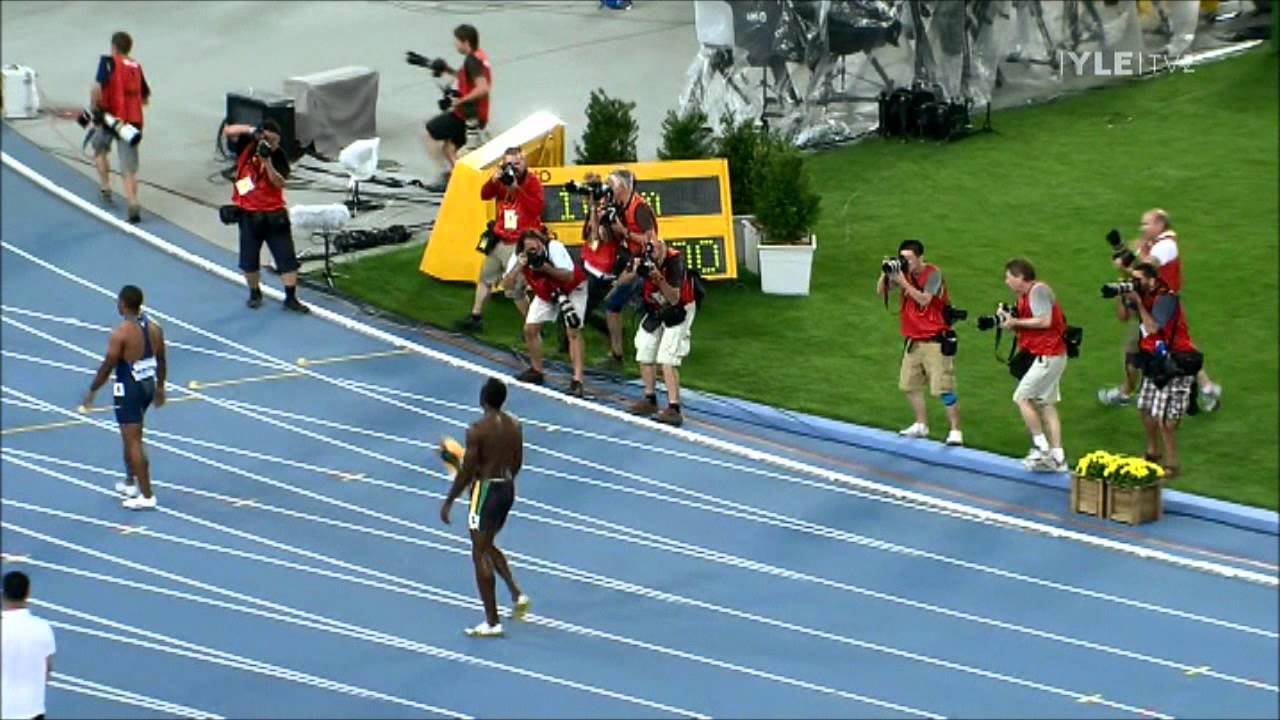 usain bolt track record
