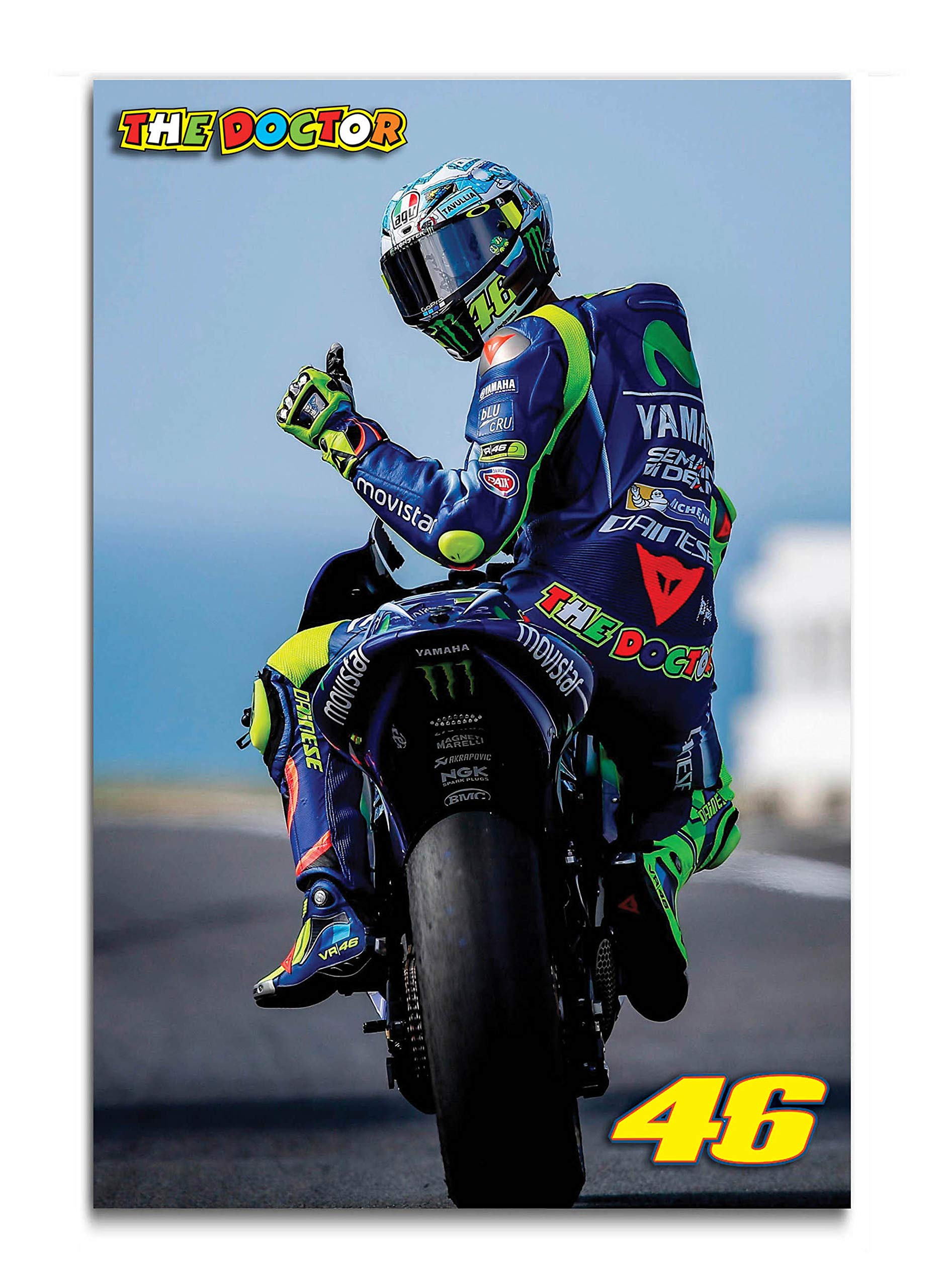 Valentino Rossi MotoGP poster