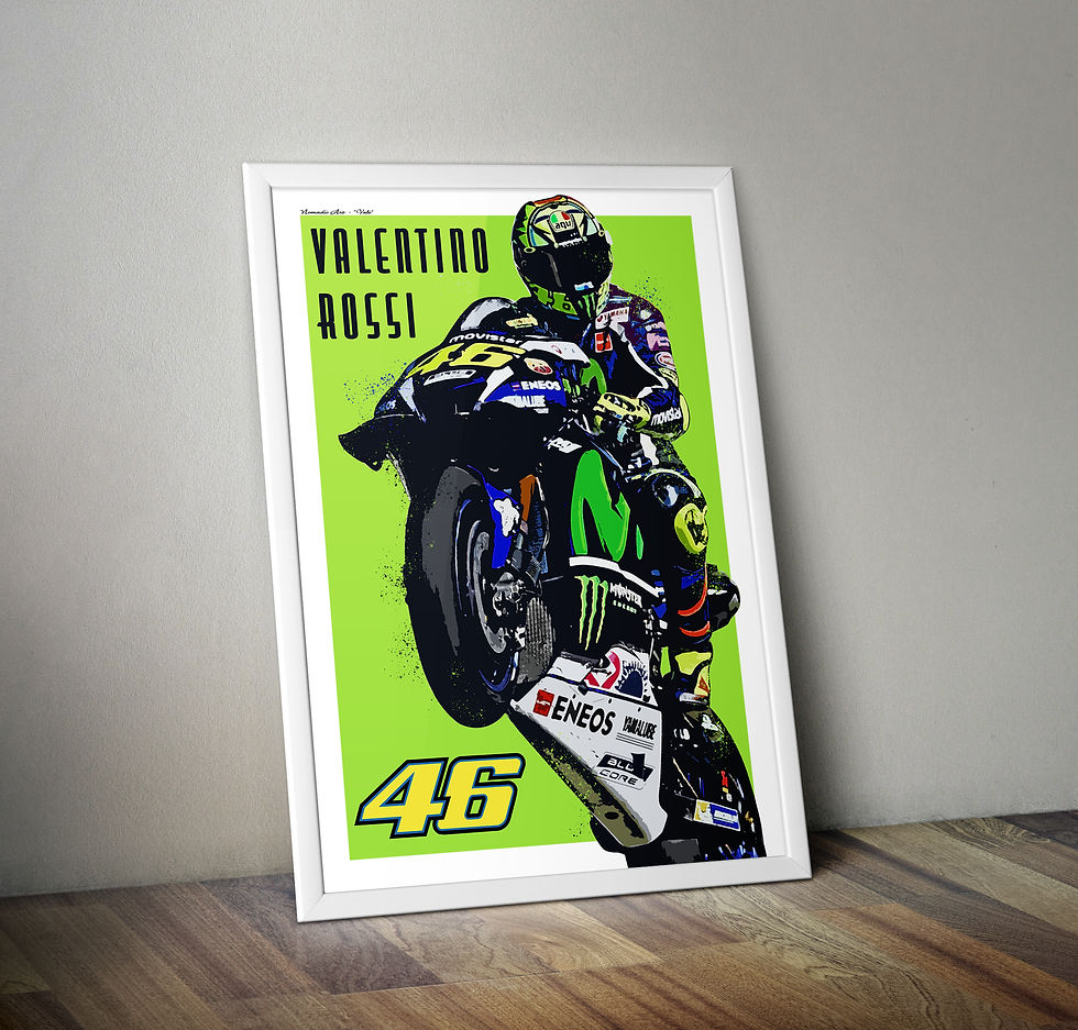 valentino rossi poster 0034