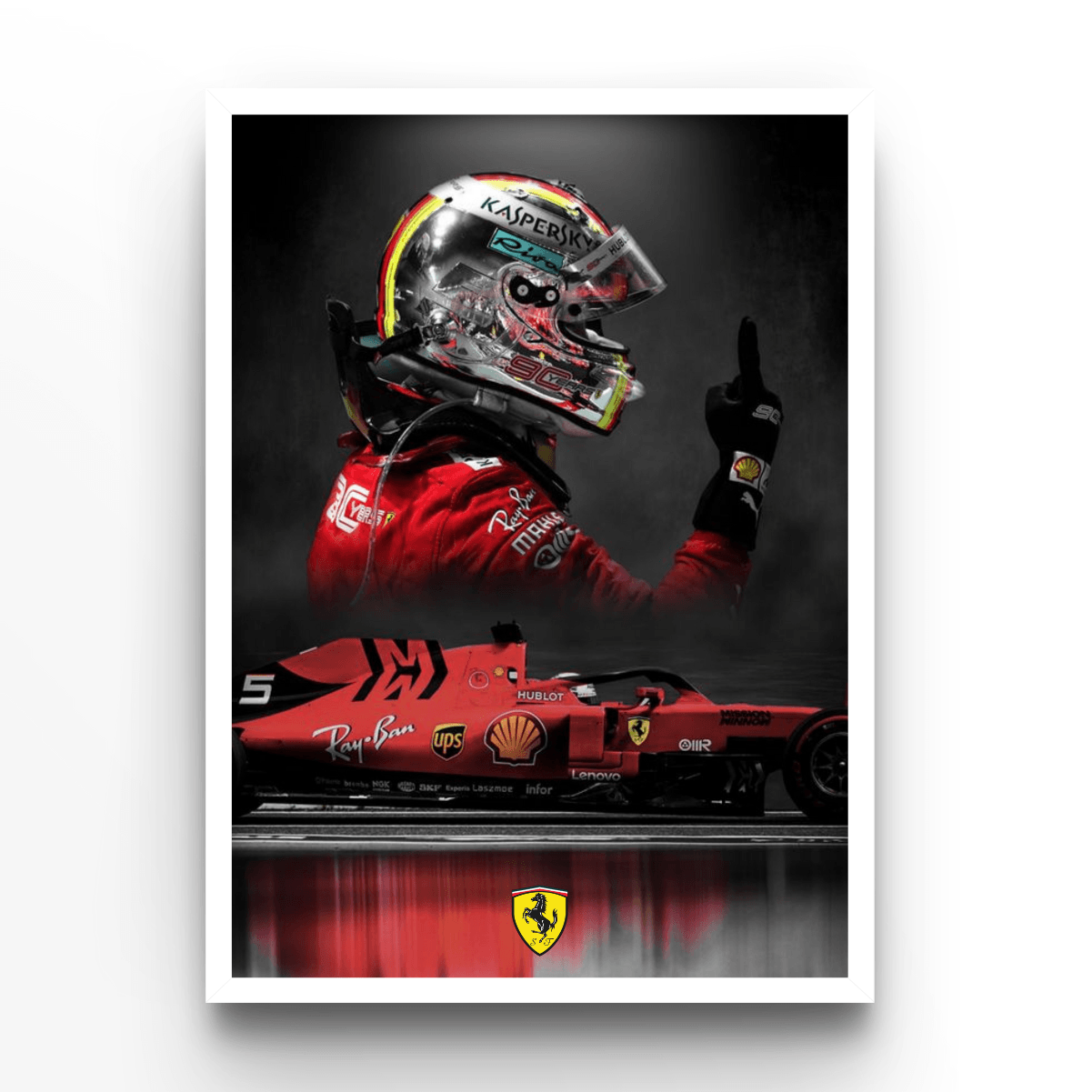 Vettel graphic design