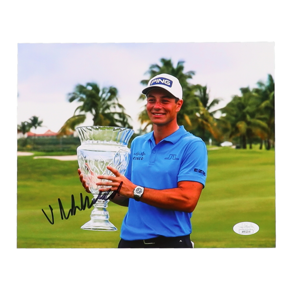 Viktor Hovland autographed photos