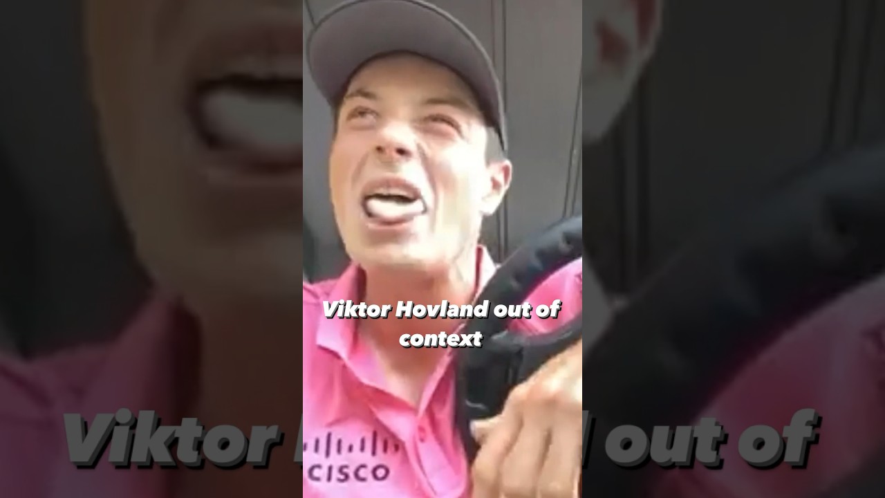 Viktor Hovland bloopers