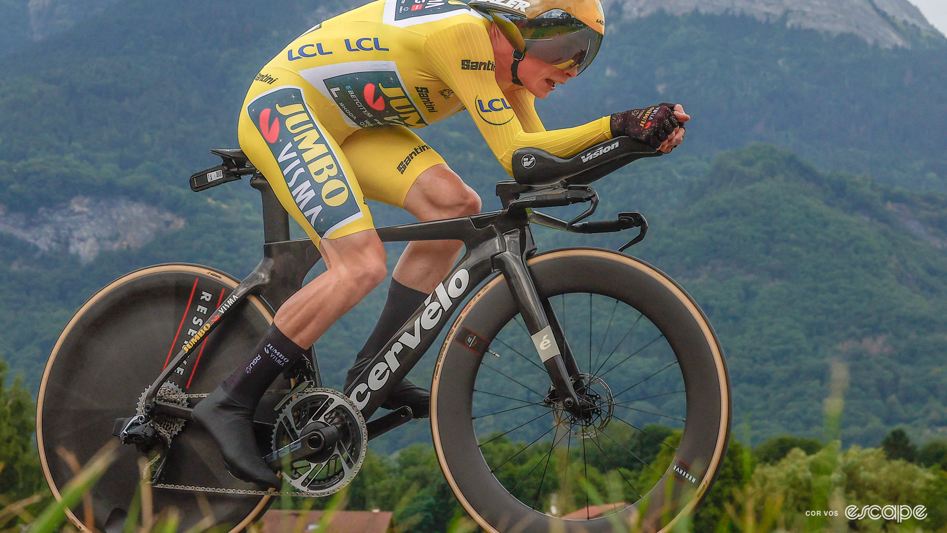 Vingegaard time trial performance