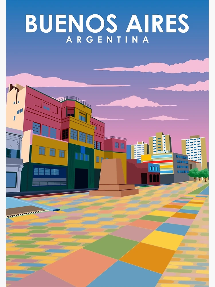 vintage argentina travel posters