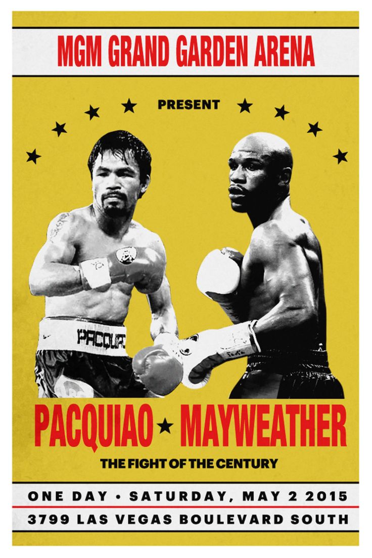 vintage boxing graphics