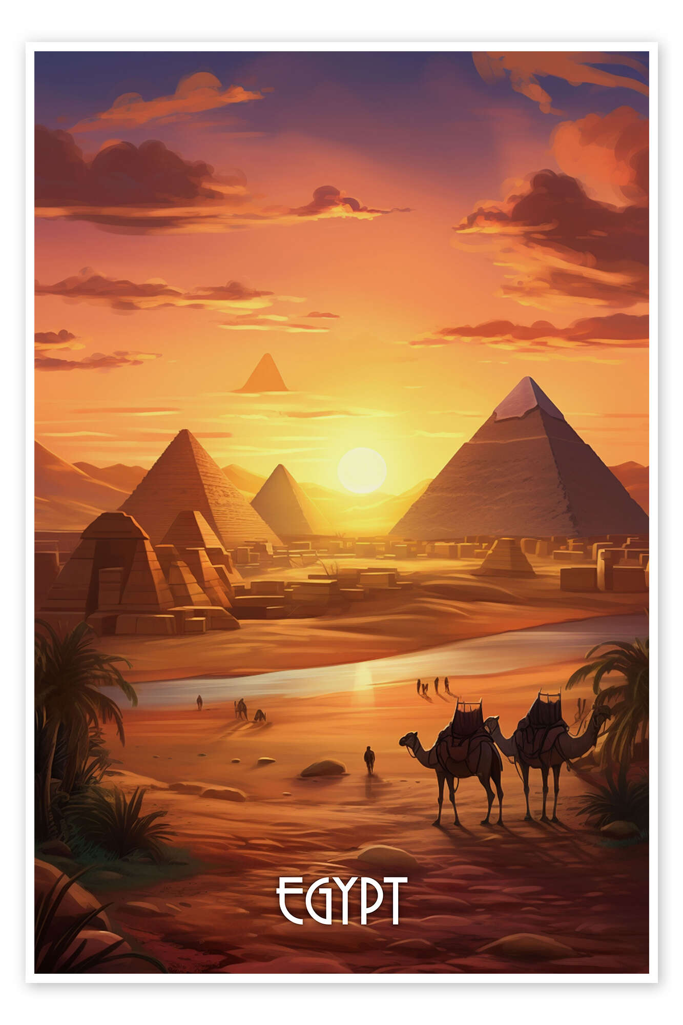 Vintage Egypt posters