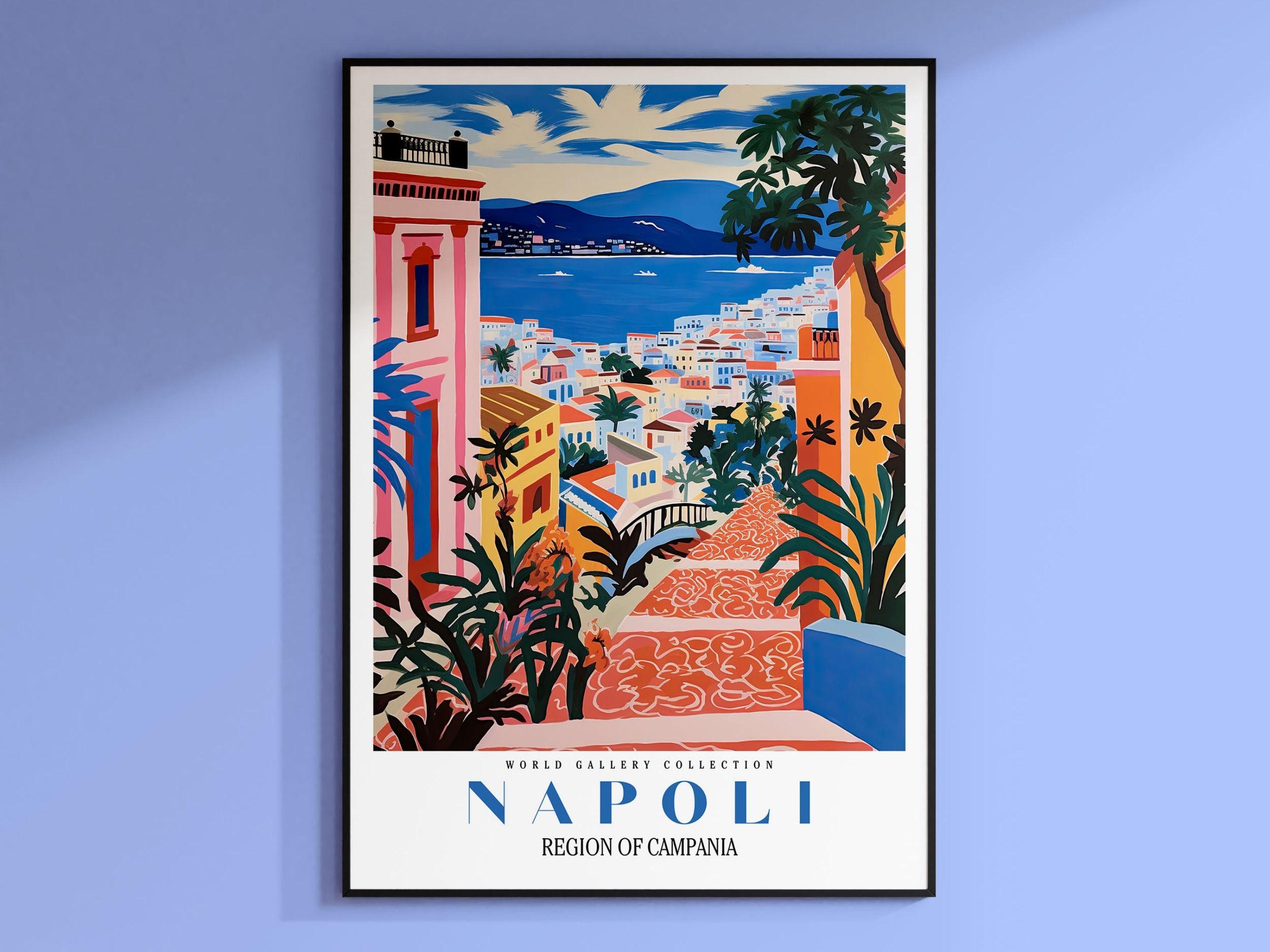 vintage Napoli poster