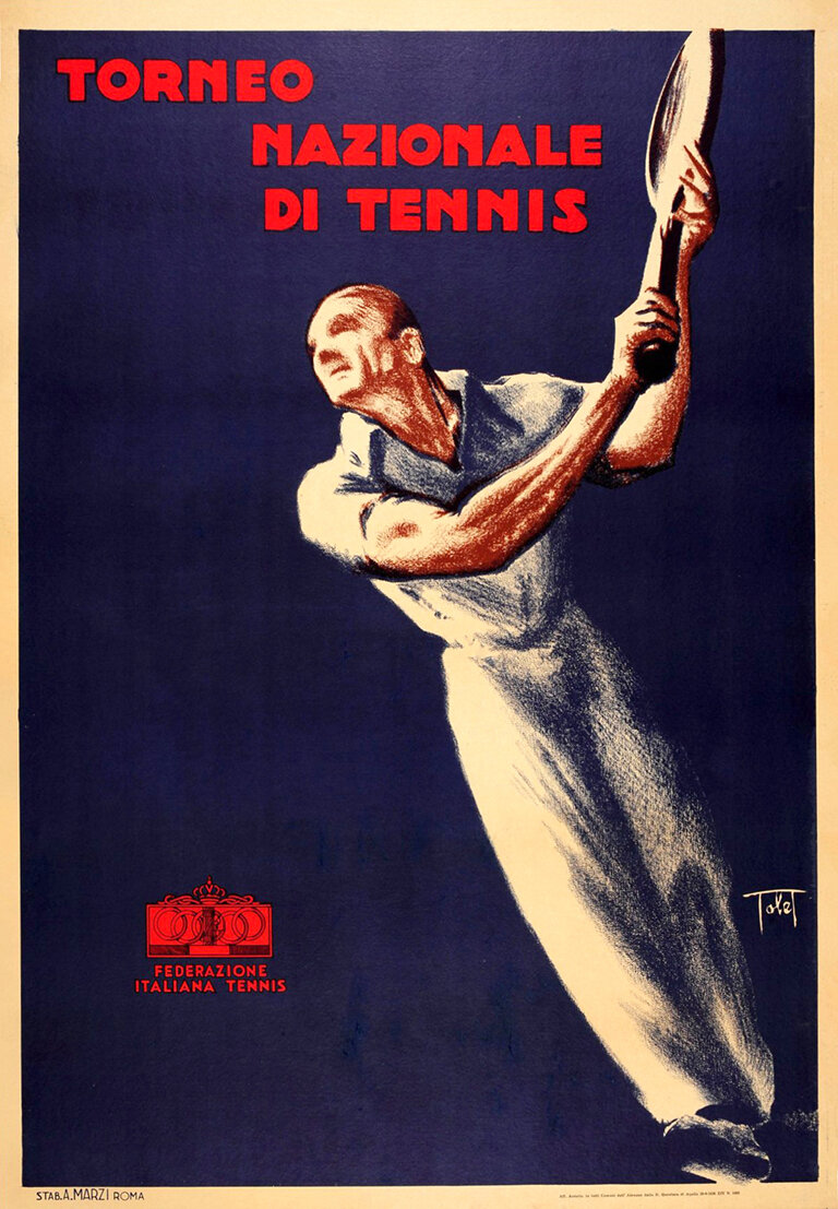 vintage tennis poster 0012