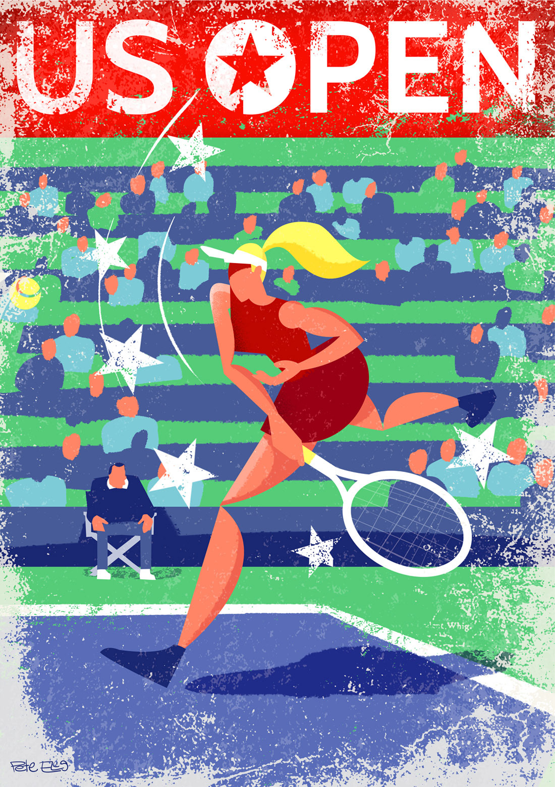 vintage tennis poster 0019