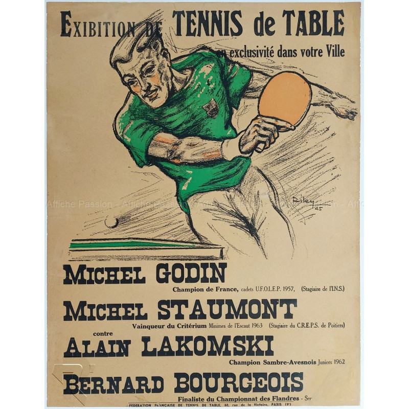 vintage tennis poster 0028