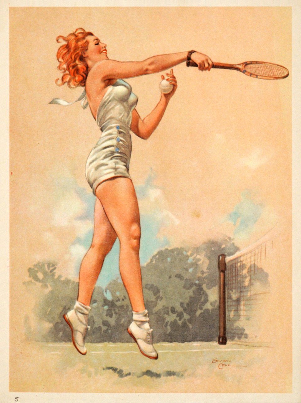 vintage tennis poster 0038
