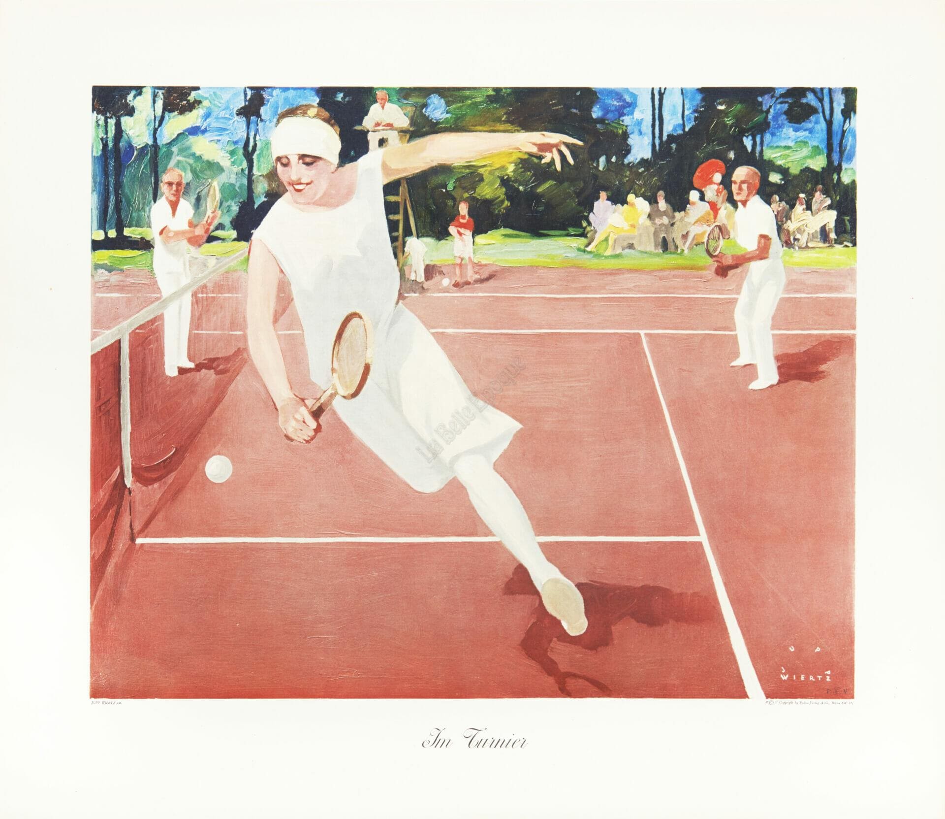 vintage tennis poster 0040