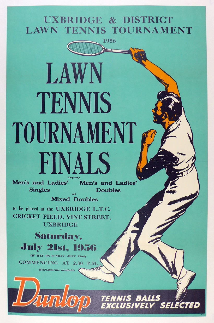 vintage tennis poster 0044