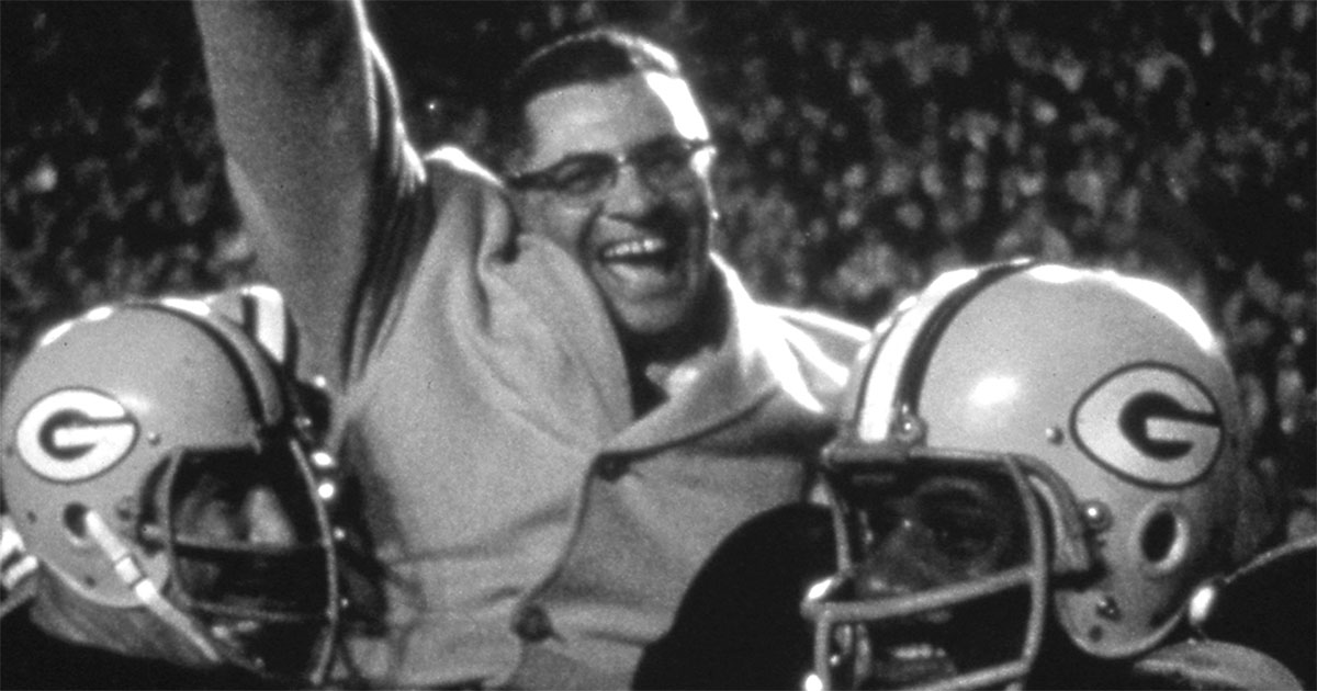 vintage Vince Lombardi pictures