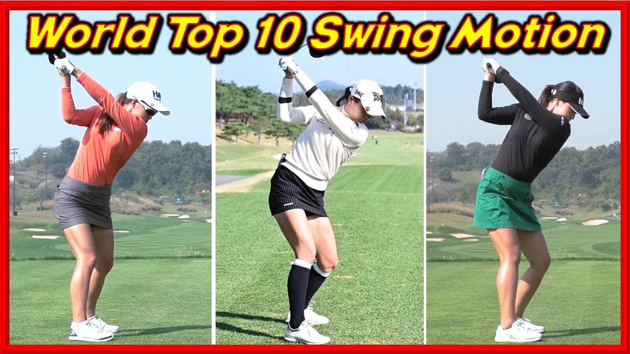 visualize beautiful golf swings