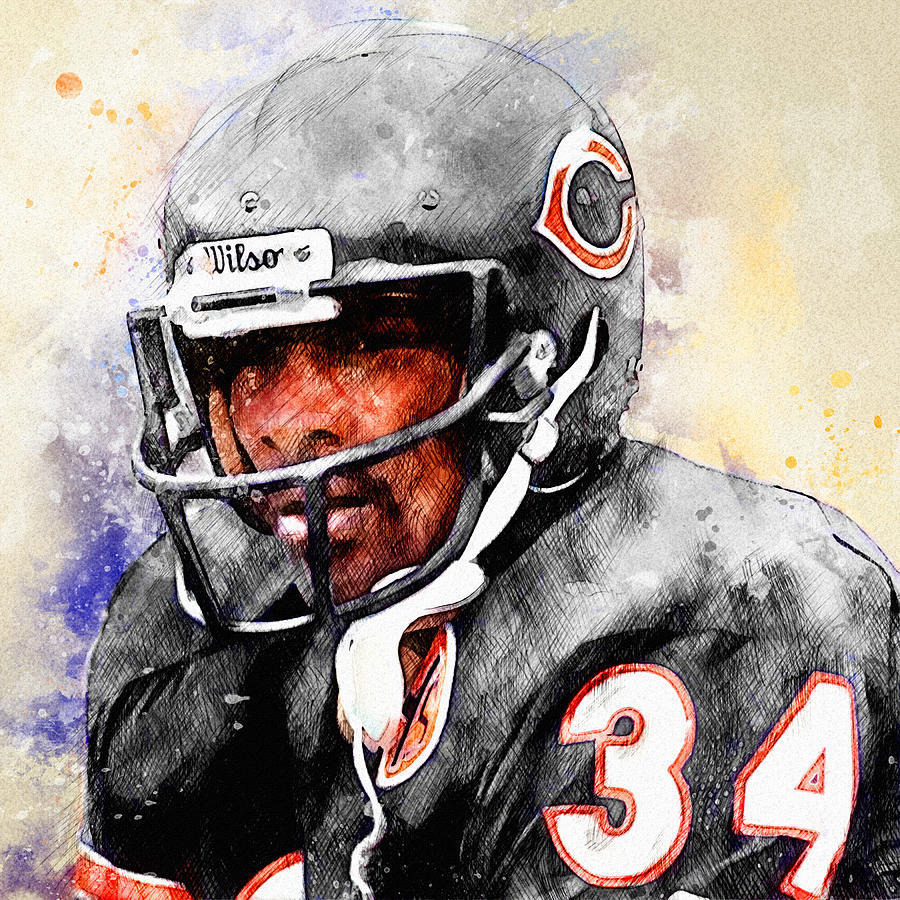 walter payton art 0010