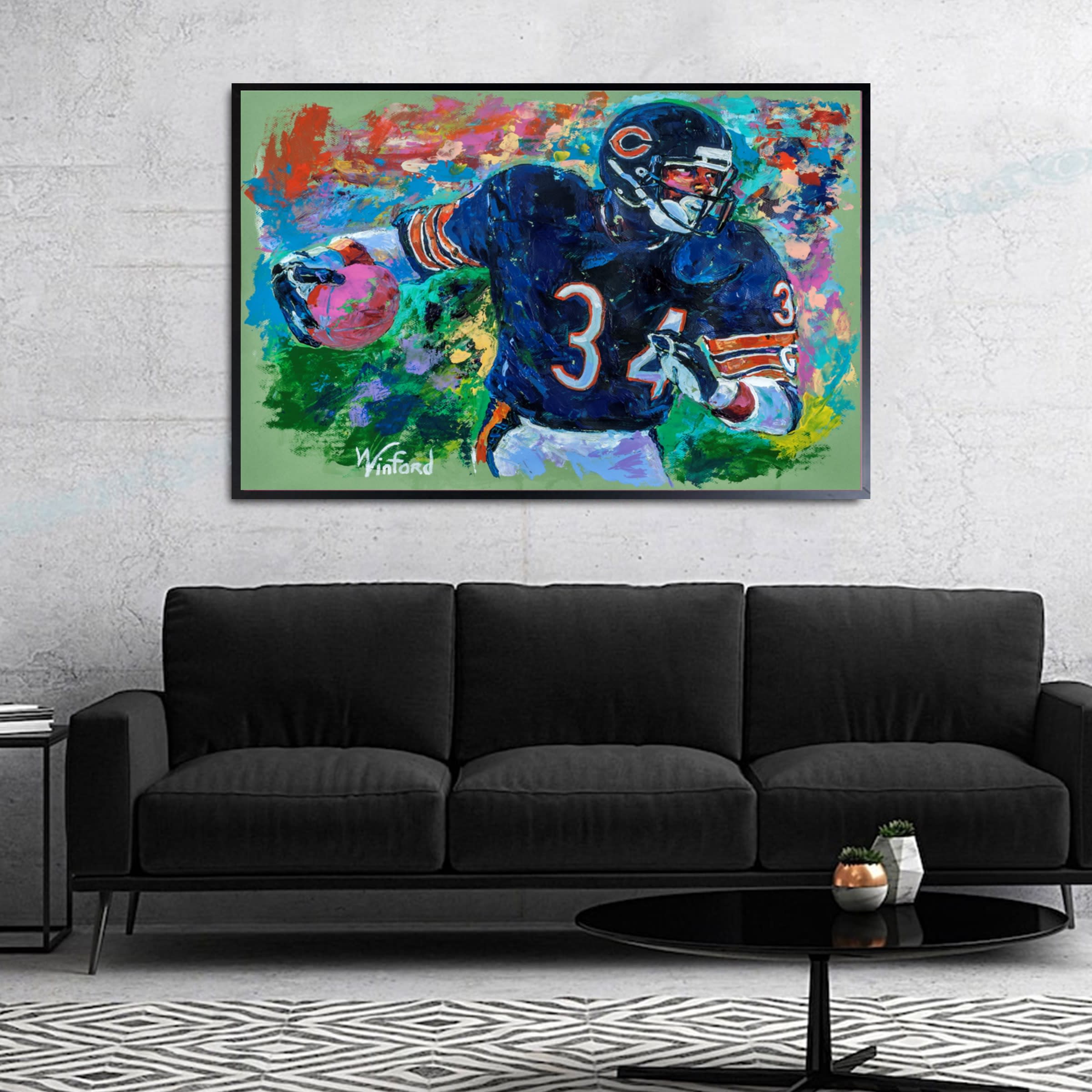 walter payton art 0022