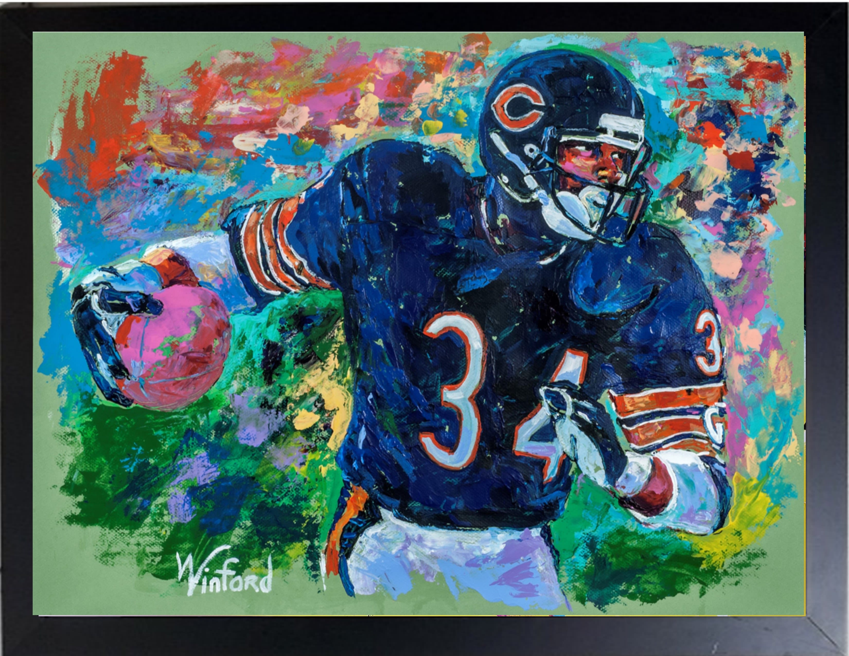 walter payton art 0027