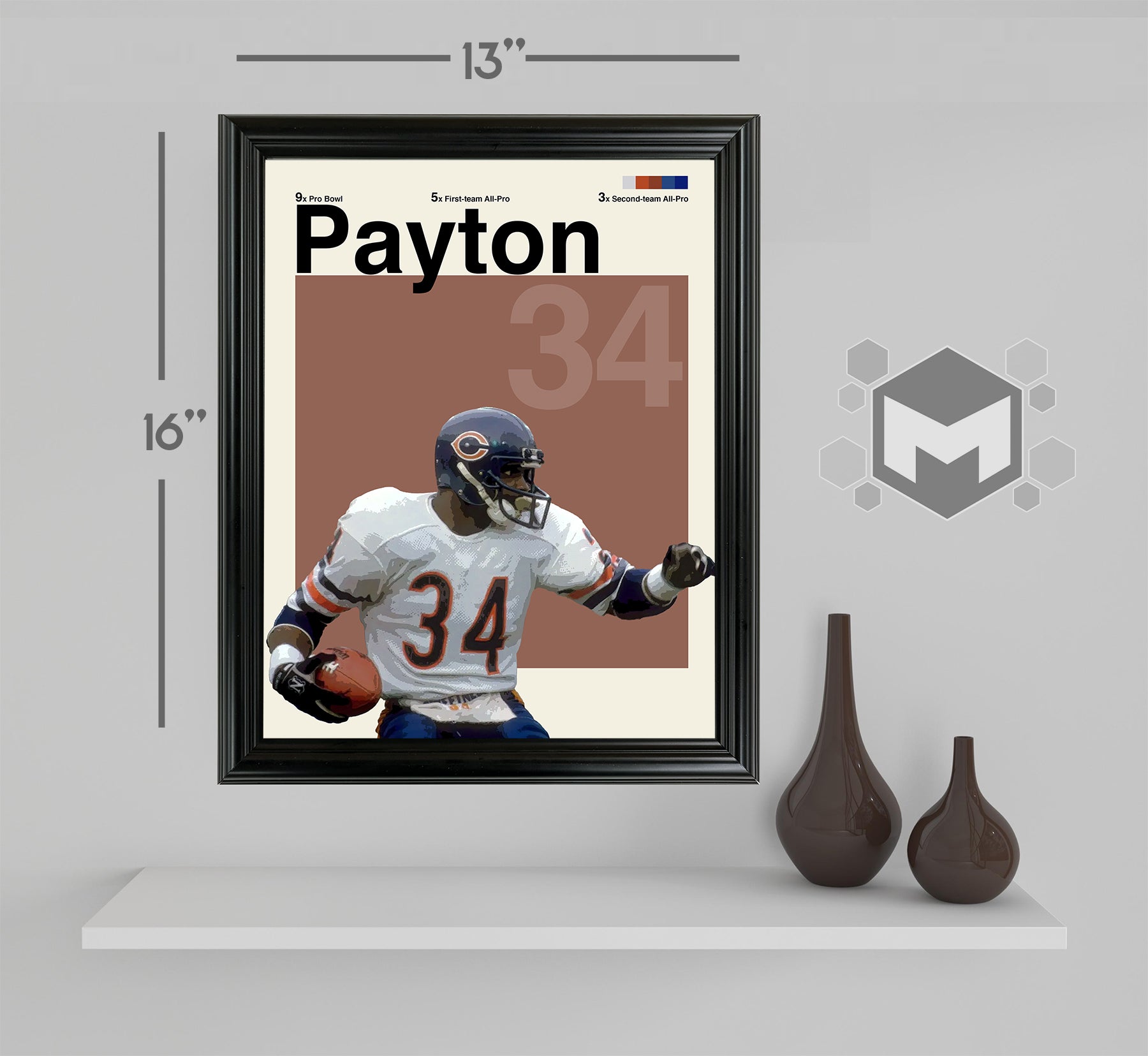 walter payton art 0039