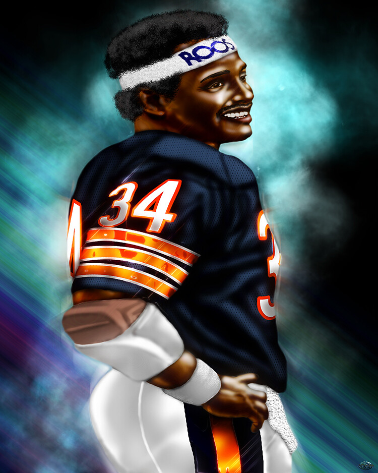Walter Payton prints