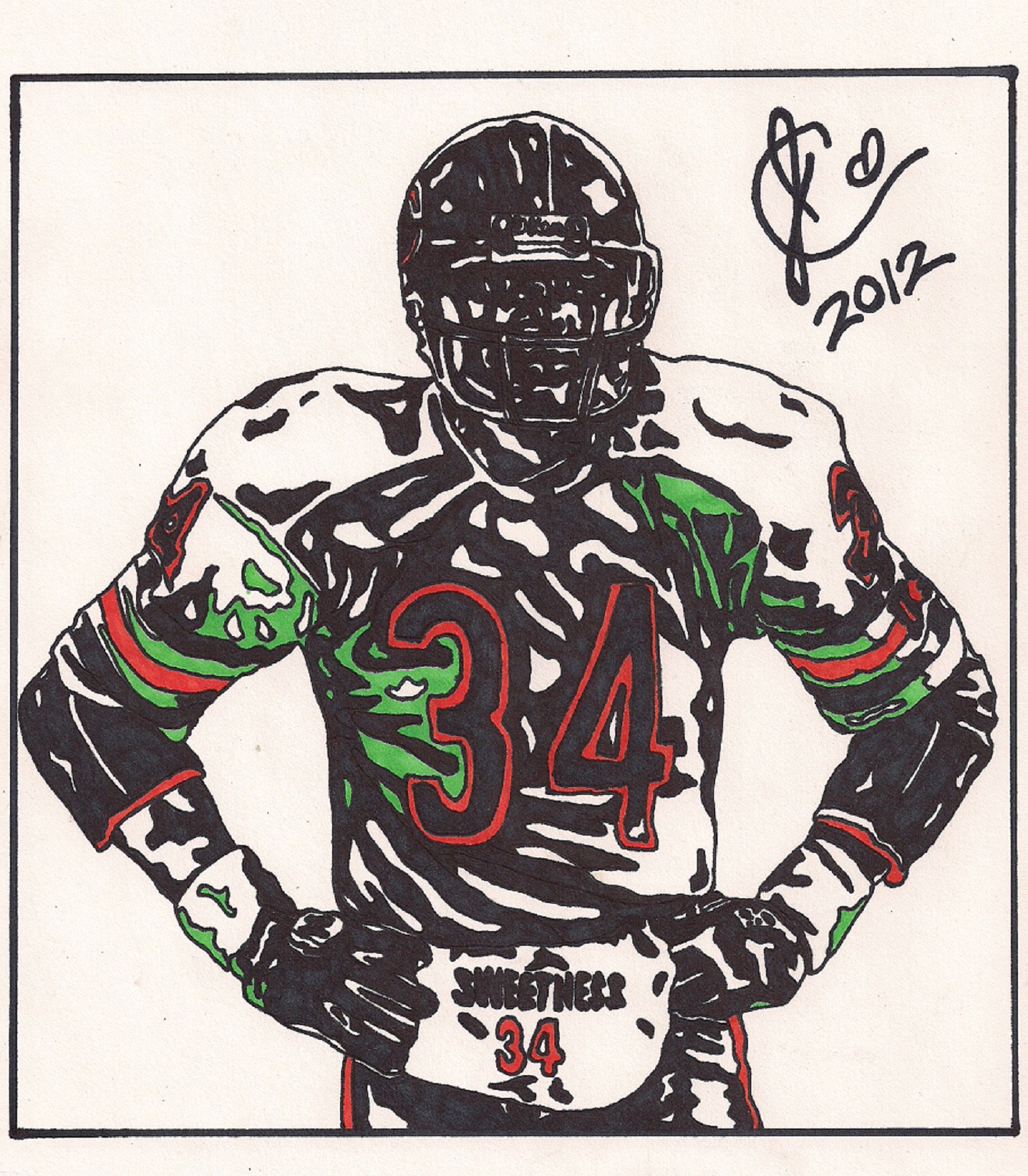 walter payton wallpaper 0036