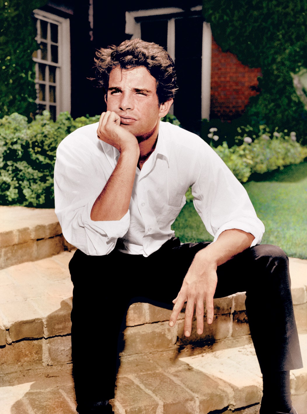 Warren Beatty youth snapshots