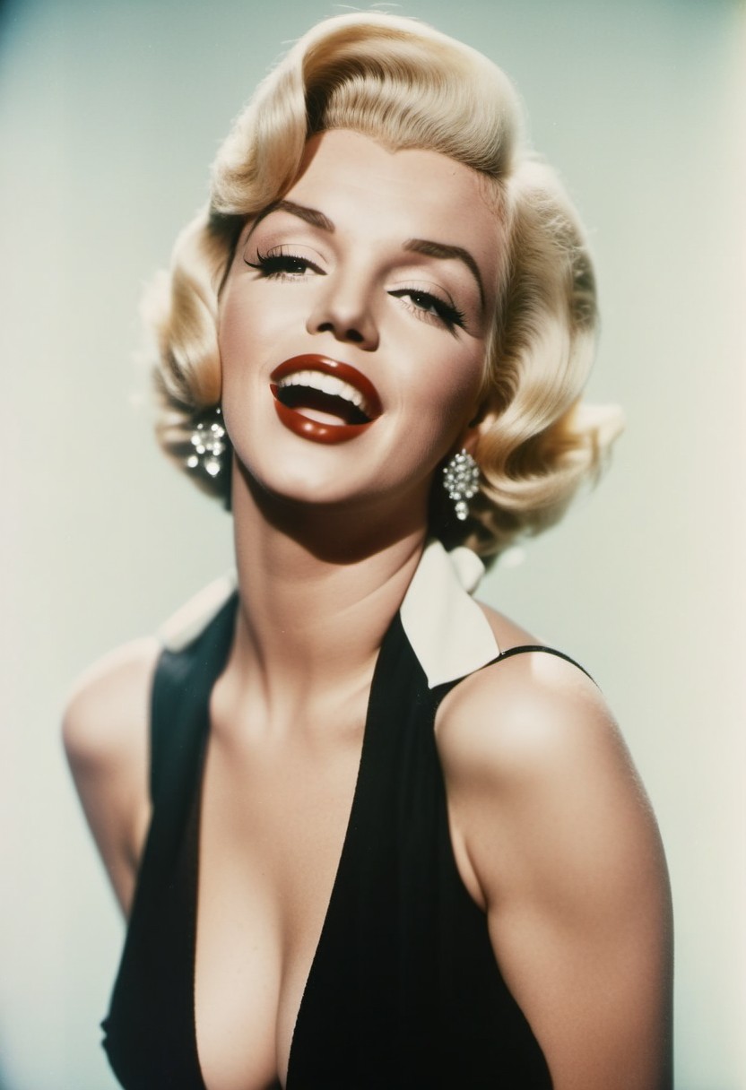 was marilyn monroe black 0028