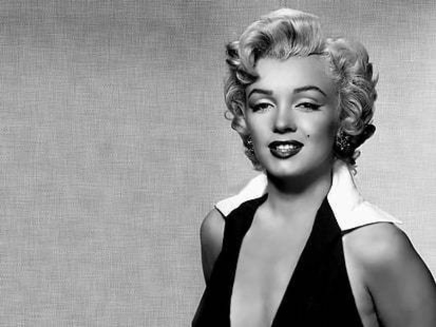 was marilyn monroe black 0048
