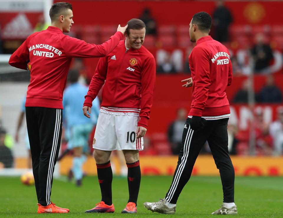 wayne rooney and david beckham 0077