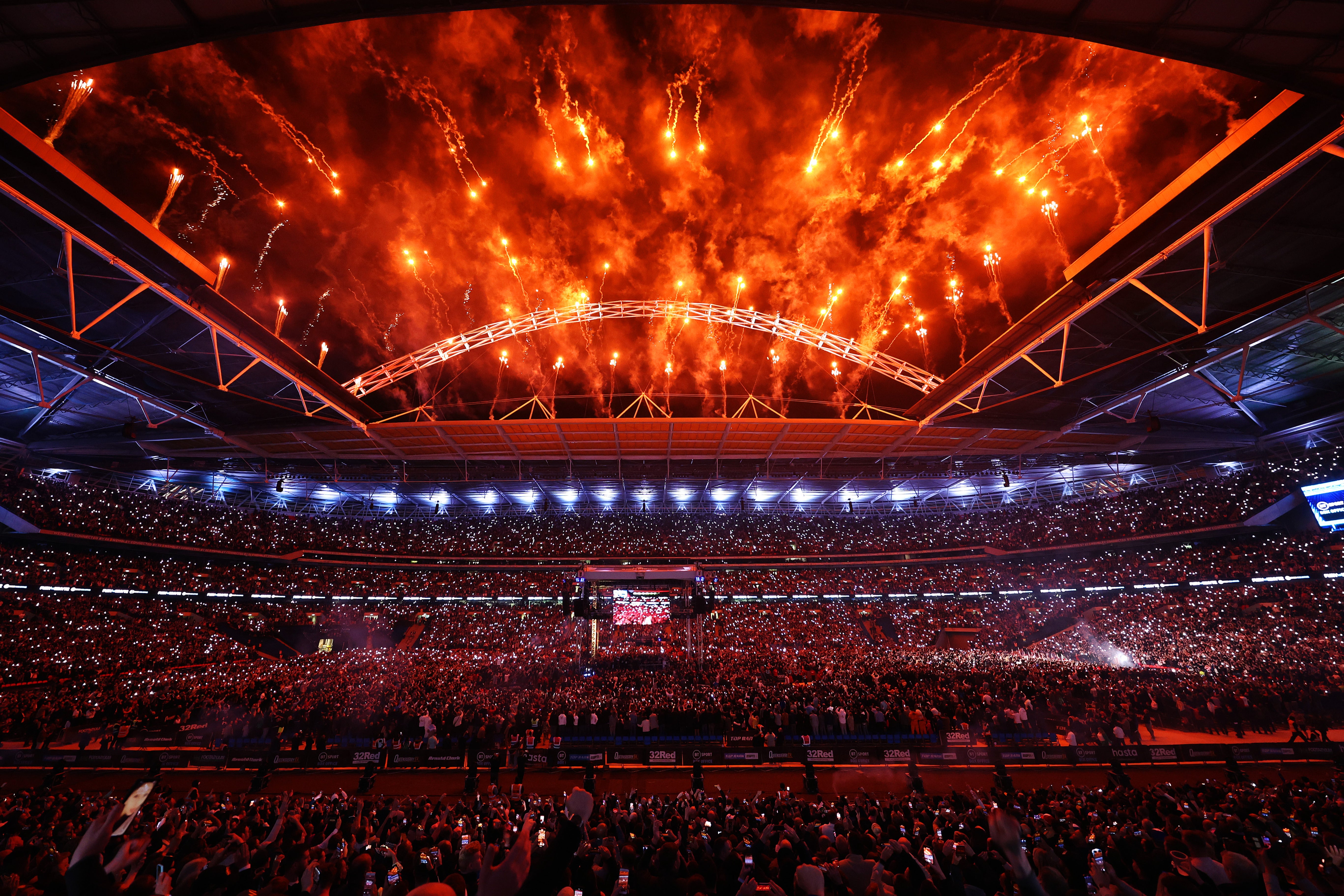 Wembley boxing events