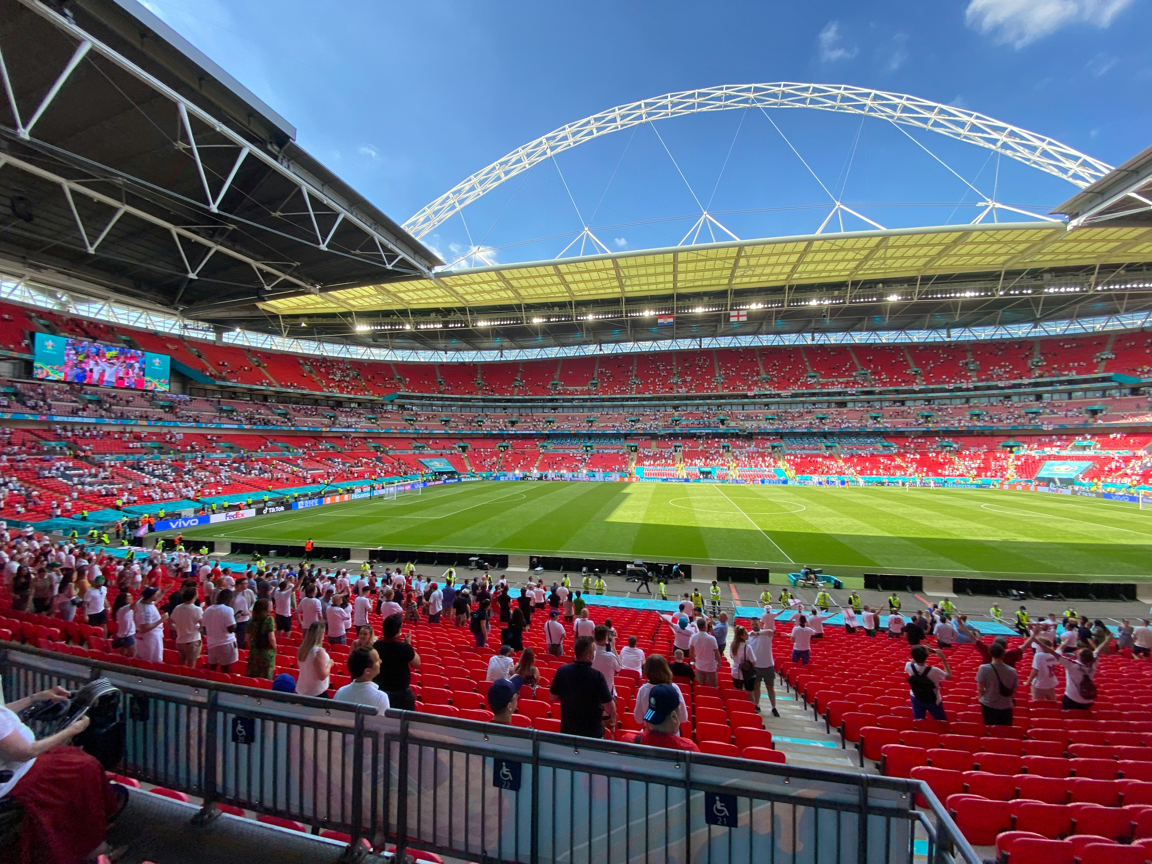 Wembley Stadium accessibility