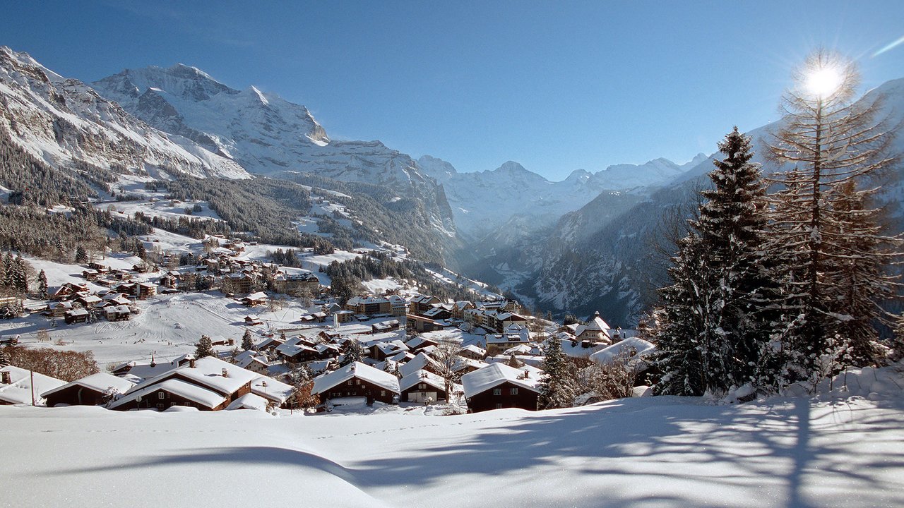 Wengen ski event tickets.