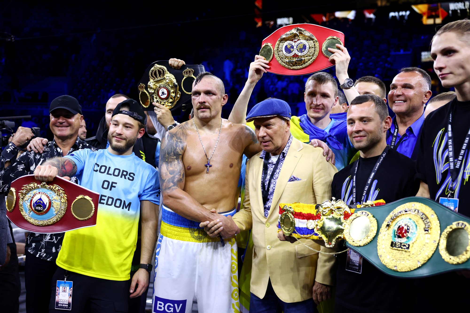 what belts does usyk have 0009