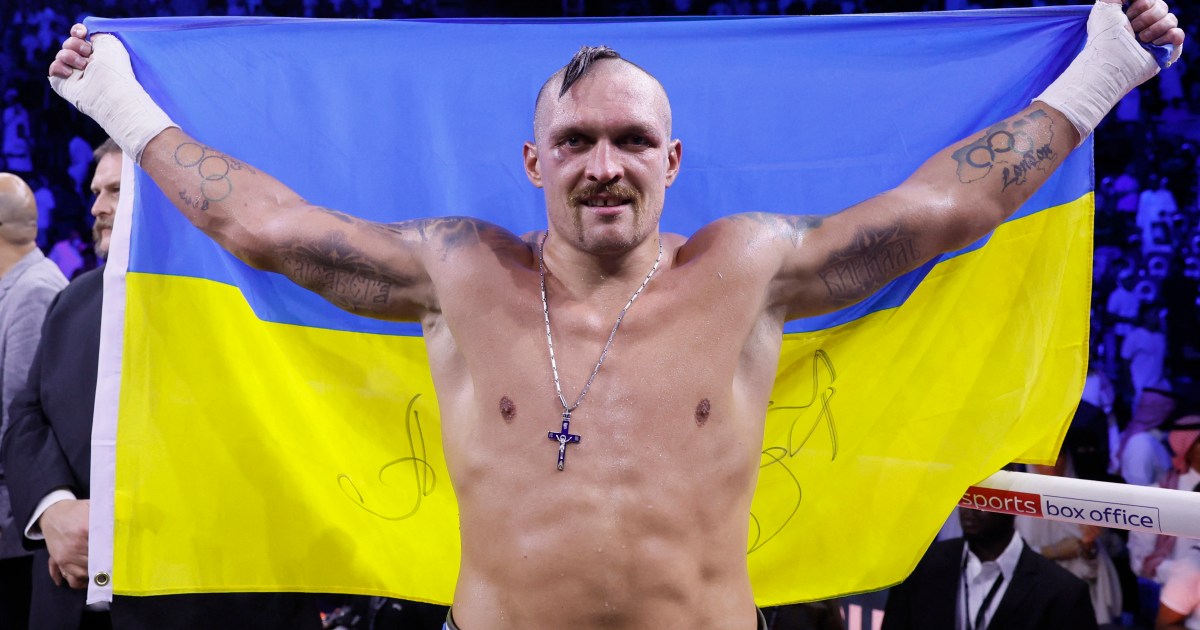what belts does usyk have 0012