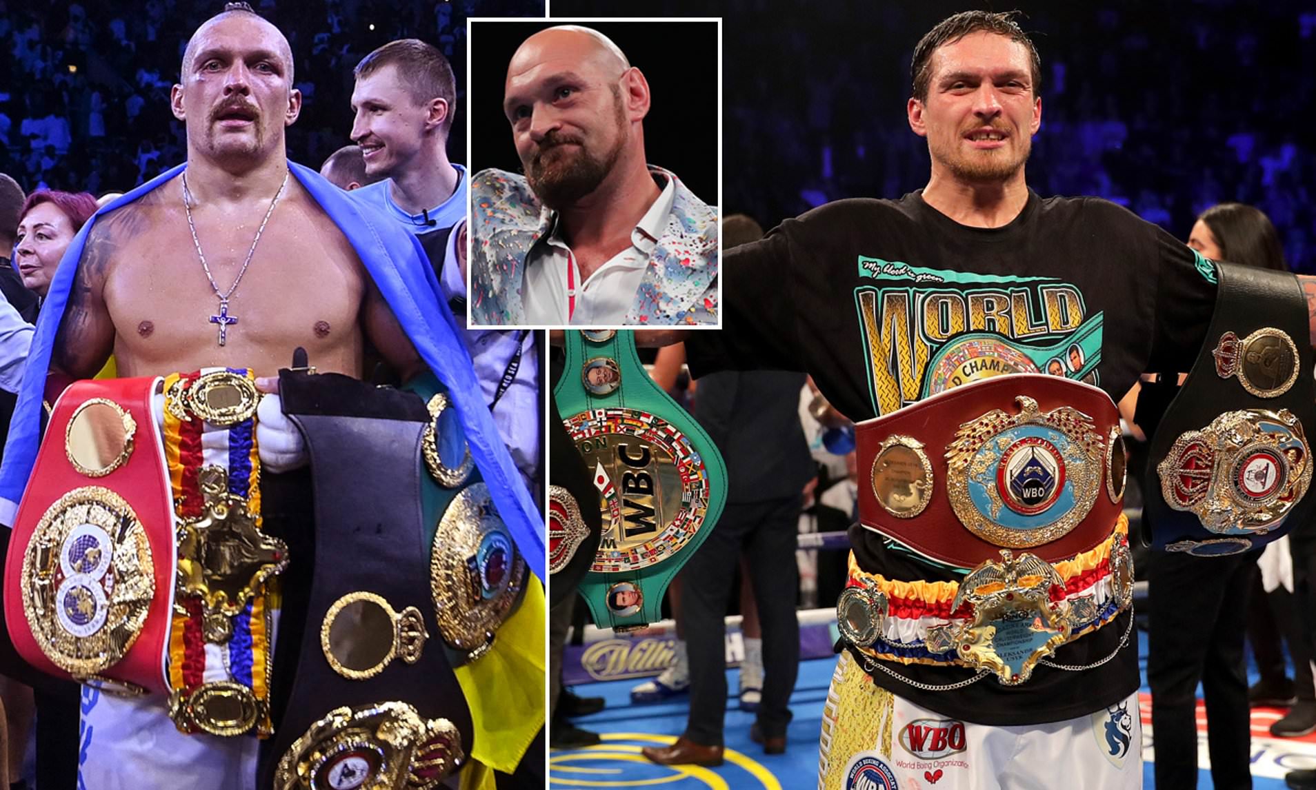 what belts does usyk have 0016