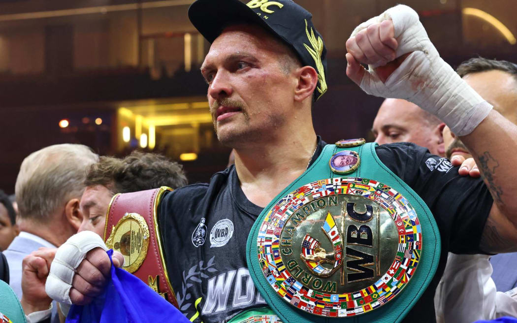 what belts does usyk have 0017