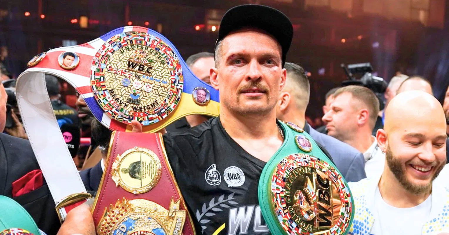 what belts does usyk have 0027