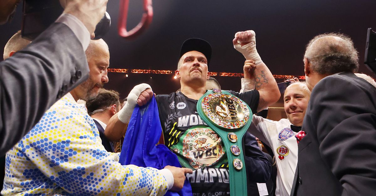what belts does usyk have 0029