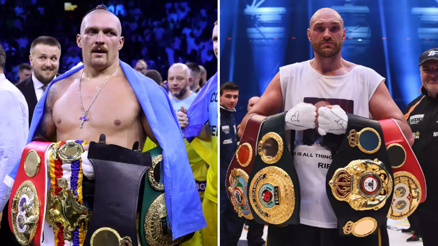 what belts does usyk have 0036